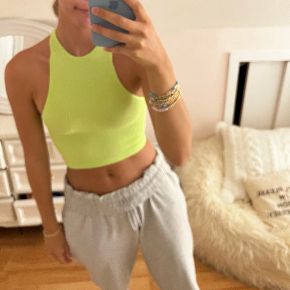 Green Zara Tank Top